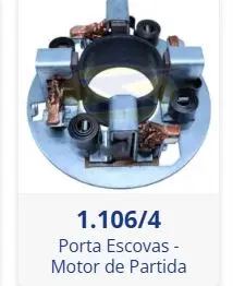 1.106/4  PORTA   ESCOVAS