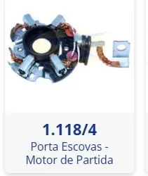 [1.118/4] 1.118/4   PORTA ESCOVAS
