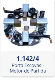 [1.142/4] 1.142/4   PORTA  ESCOVAS