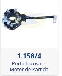 [1.158/4] 1.158/4 PORTA  ESCOVAS