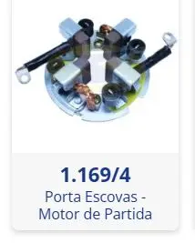 1.169/4  PORTA ESCOVAS