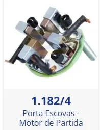 1.182/4  PORTA  ESCOVAS