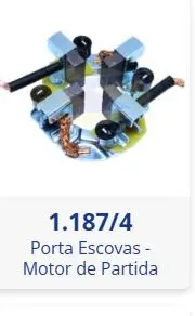 1.187/4 PORTA ESCOVAS