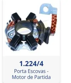 [1.224/4] 1.224/4  PORTA   ESCOVAS