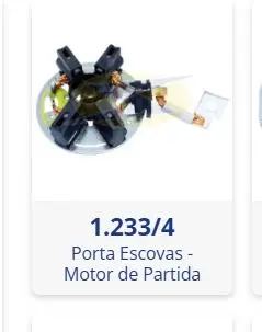 1.233/4 PORTA ESCOVAS
