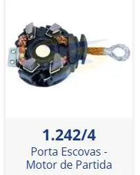 1.242/4  PORTA ESCOVAS