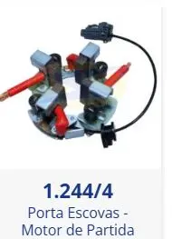 1.244/4  PORTA  ESCOVAS