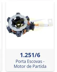 [1.251/6] 1.251/6  PORTA  ESCOVAS
