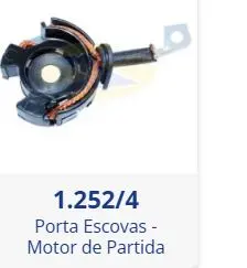 1.252/4   PORTA  ESCOVAS
