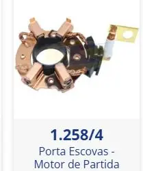 [1.258/4] 1.258/4  PORTA   ESCOVAS