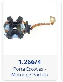 1.266/4  PORTA  ESCOVAS