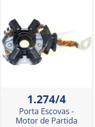 1.274/4  PORTA ESCOVAS