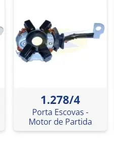 1.278/4  PORTA ESCOVAS