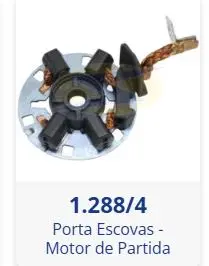 1.288/4  PORTA  ESCOVAS