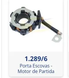 1.289/6 /A-017-12V PORTA ESCOVAS