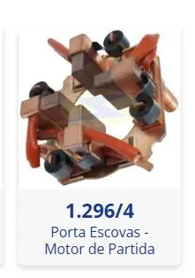 1.296/4  PORTA ESCOVAS