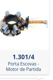 1.301/4 PORTA  ESCOVAS