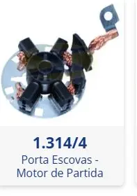 1.314/4 PORTA ESCOVAS