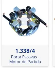 1.338/4  PORTA ESCOVAS