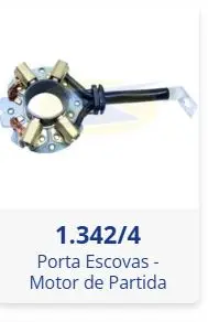 1.342/4 PORTA ESCOVAS