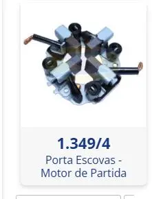 1.349/4 PORTA ESCOVAS