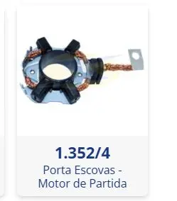 1.352/4 PORTA ESCOVAS