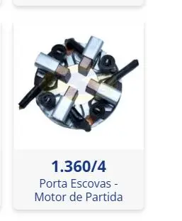 1.360/4 PORTA ESCOVAS