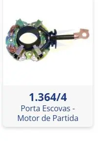 1.364/4 PORTA ESCOVAS