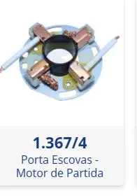 1.367/4 PORTA ESCOVAS