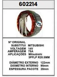 602214 EST. L200 FP4 14V 75A MITSUBISHI