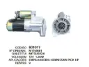 801017 MOTOR DE PARTIDA NISSAN PICK UP 12V 9D MITSUBISHI