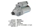 801078 MOTOR DE PARTIDA GOL G5,G6,FOX,KOMBI 12V 9D BOSCH