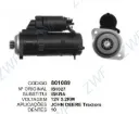 801089 MOTOR DE PARTIDA JOHN DEERE 12V 10D ISKRA