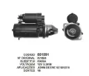 801091 MOTOR DE PARTIDA ISKRA,JONH DEERE 12V 10D ISKRA