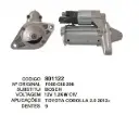 801122 MOTOR DE PARTIDA TOYOTA, COROLLA 2.0 9D 12V BOSCH