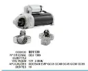 801139 MOTOR DE PARTIDA DOOSAN 12V 10D