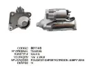 801149 MOTOR DE PARTIDA PEUGEOT EXPERT,CITROEN 12V 11D VALEO