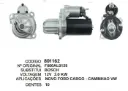 801162 MOTOR DE PARTIDA FORD CARGO, VW 12V 10D BOSCH