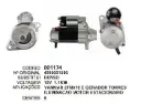 801174 MOTOR DE PARTIDA YANMAR GERADOR TORRES ILUMINACAO 12V 9D DENSO