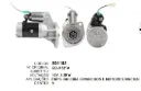 801183 MOTOR DE PARTIDA EMPILHADEIRAS, GUINCHOS, MOTOR XINCHAI 9D 12V
