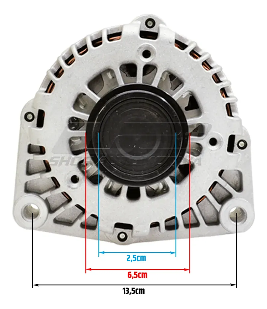[802053] 802053 ALTERNADOR BLAZER 2.8 DIESEL 12V 140A GM