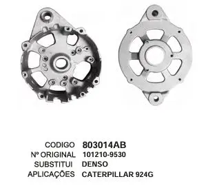 [803014AB MANCAL DIANTEIRO+TRASEIRO CATERPILLAR 924G] 803014AB MANCAL DIANTEIRO+TRASEIRO CATERPILLAR 924G