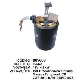 805006 BOB. ISKRA VALTRA 12V C/ CARCACA