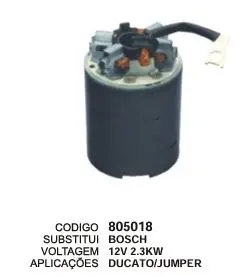 [805018] 805018 BOB. DUCATO, JUMPER 12V 2.3KW BOSCH