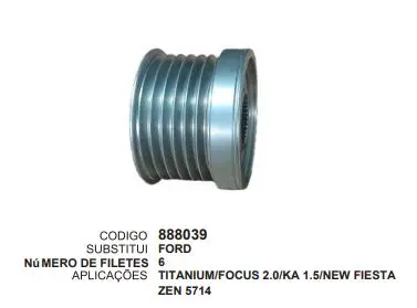 [888039] 888039 POLIA TITANIUM,FOCUS,KA ZEN 5714