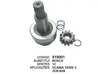 [919001] 919001   BENDIX SCANIA SERIES 5 12 DENTES  ZEN 1658
