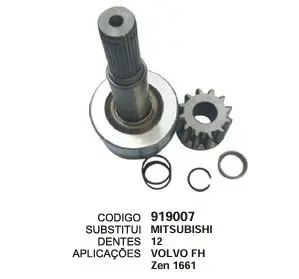 [919007] 919007   BENDIX VOLVO FH 12 D ZEN 1661