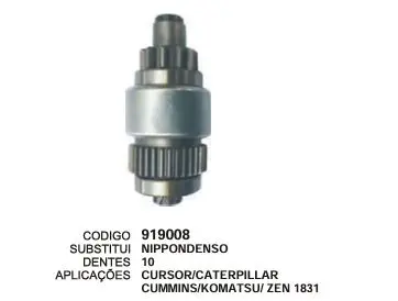 [919008] 919008 BENDIX CATERPILLAR/KOMATSU 10D  ZEN 1831