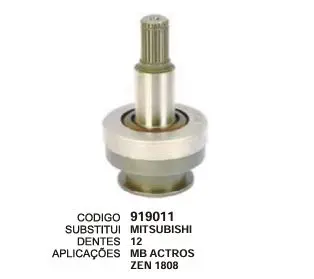 919011   BENDIX MBB AXOR 12D  ZEN 1808