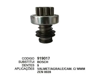 919017 BENDIX VALMET, AGRALE ZEN 028